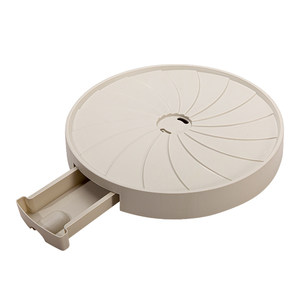 Removable flower pot tray with wheel base universal wheel roller connection water tray bottom support plastic thickening and drainable