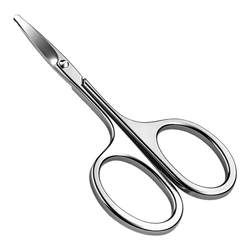 Stainless steel round head nose hair scissors men's nose hair trimmer nose hair scissors small scissors razor student party
