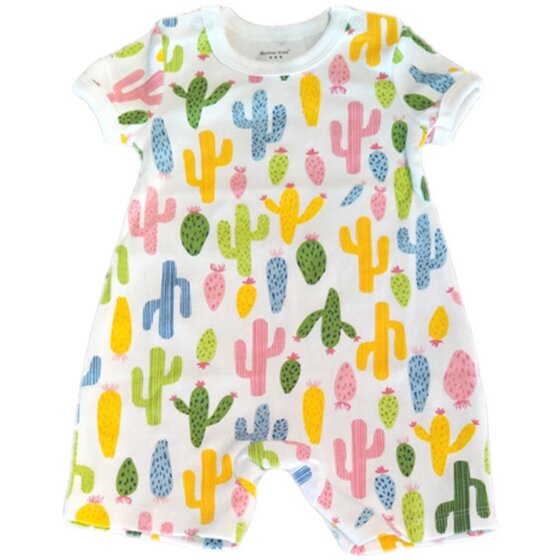 
Super cute baby clothes fashionable summer short-sleeved onesie pure cotton baby clothes cute crawling clothes summer