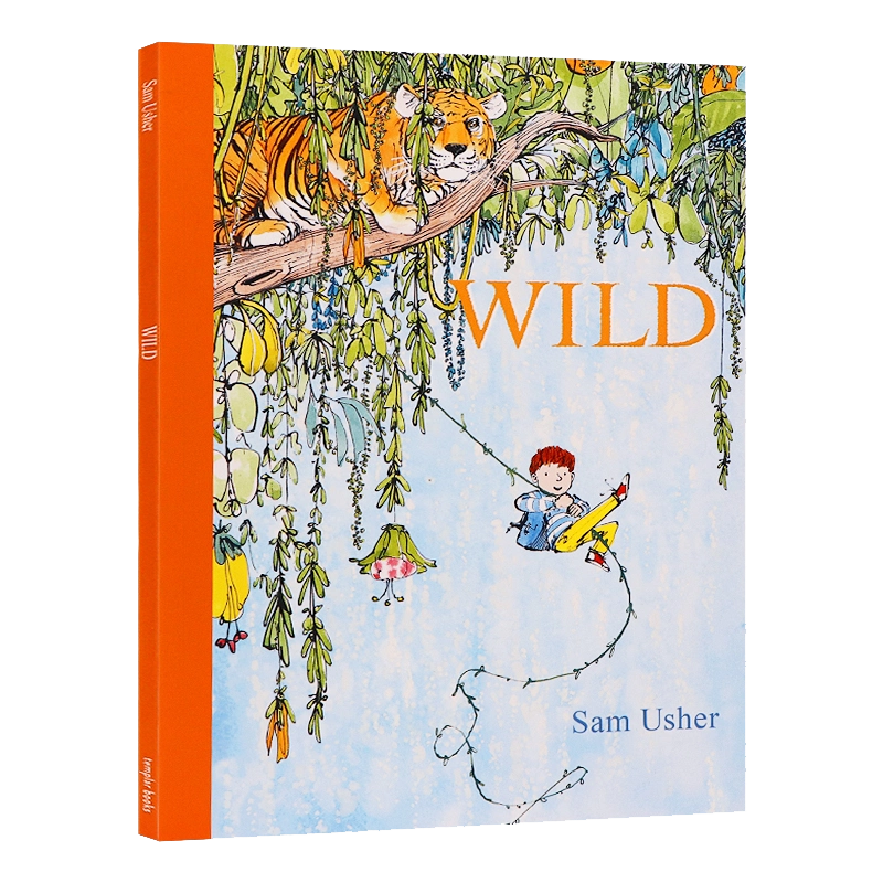 WILD 英文原版绘本Sam Usher四季系列进口英文儿童故事书自然世界