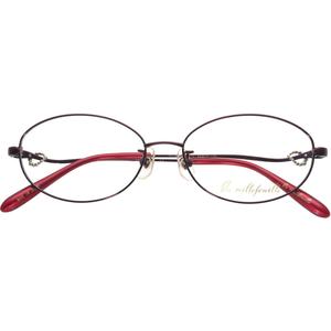 
Japan's LaMille glasses frame for women with myopia can be equipped with lenses gold wire pure titanium ultra-light full frame small face glasses frame 119