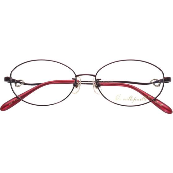 
Japan's LaMille glasses frame for women with myopia can be equipped with lenses gold wire pure titanium ultra-light full frame small face glasses frame 119