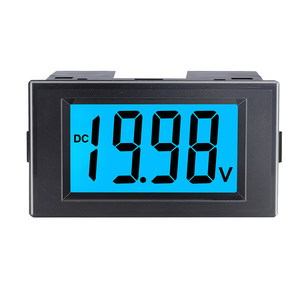 
DC digital display voltmeter LCD display digital meter head dc12v24v72v100v measurement module D69-30