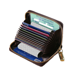 Card Bag Women's Exquisite Fashion Small Multi-card Slot Large-capacity Ultra-thin Document Slot Bank Credit Card Set Anti-degaussing