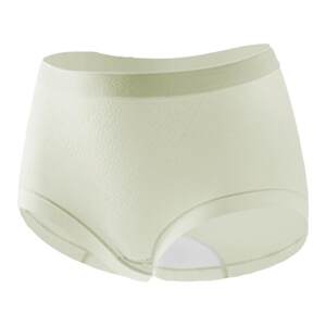 Herbal primary color underwear for women 2026 new polylactic acid antibacterial mid-waist briefs for girls, traceless high-waisted tummy control
