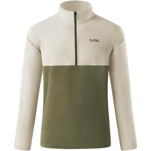 Camel Outdoor Fleece Jacket Men's 2025 Autumn and Winter Polar Fleece Casual Top Jacket Lined Sports Jacket