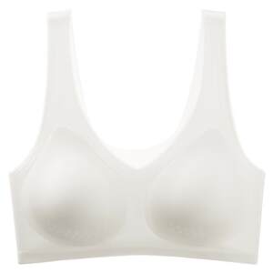 
Women's thin, cool, steel ringless bra with large breasts, small breasts, sports and beautiful back vest bra