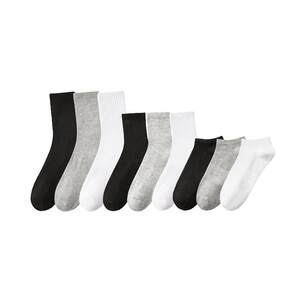 
Disposable socks for women, men, non-pure cotton socks, medium socks, white stockings, non-slip, Xinjiang cotton sweat-absorbing