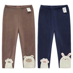 
[Olifer] Rabbi children's leggings warm and versatile trousers 2025 autumn and winter new baby girl leggings