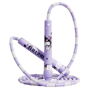 
Kuromi Bamboo Jumping Rope for Children's Primary School Special Kindergarten First Grade Jumping Rope for Beginners