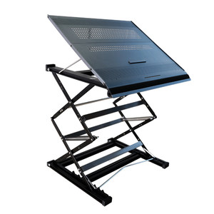 OMAX stand up workstation, laptop, lifting table, folding office desktop, lifting table, computer desk