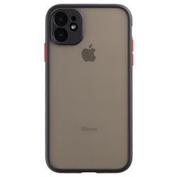 Contrast Color Frame Lens Protection Iphone11promax Suitable For Apple 12/xs/xr Mobile Phone Case 7/8plus