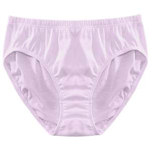 Butterfly Anfen Ms. Ms. Under Pants Women 100%All -cotton Breath, Simple Pattrophils, Bags Loose Loose Mom Size
