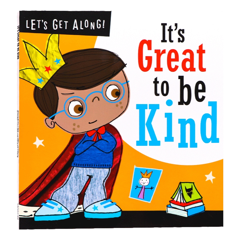 友善真的太好了英文原版绘本It's great to be kind 儿童好性格养
