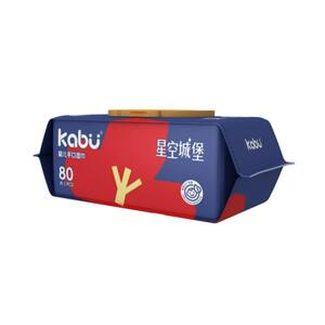 
Kabu Starry Sky Castle Newborn Baby Hand Mouth Fart Special Wet Wipes Advanced Baby Toddler Home Size Bag Portable