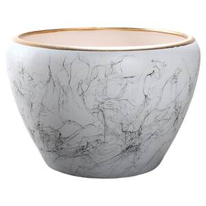 New Ceramic Pot Nordic Style Style Large Large Large Large -caliber Indoor and Outside Fortune Tree Green Potting Pot Clear Clearance
