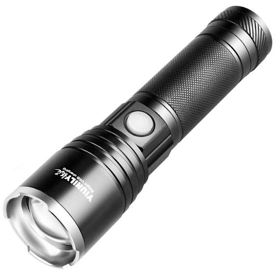 Flashlight Strong Light Charging Ultra -bright small concentrated outdoor home mini mini -portable patrol durable long shot light