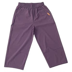 
Small summer quick-drying pants for women with high waist loose slim and versatile thin Harlan's small feet pants simple cropped pants