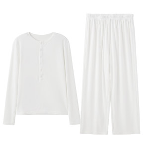 
ZzZHANG [Minimalism] casual and comfortable slimming top + air-sensing wide-leg pants casual and fashionable suit