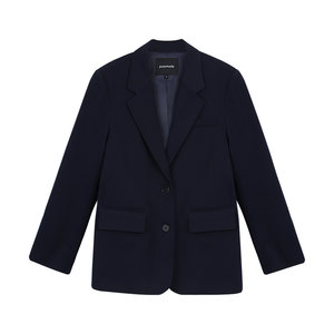 
pusumede Senna evening breeze high-end black suit jacket women's temperament loose casual commuter suit