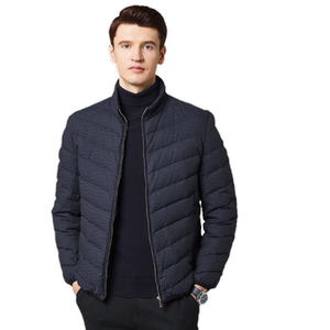 
Franizilla 90 white duck down jacket for men warm cotton soft and comfortable classic stand collar down jacket for men