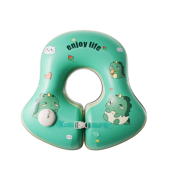 
Children's swimming ring 2 years old, armpit anti-rollover thickened inflatable baby float ring for 3 years old and above, 6 months old baby float ring safety
