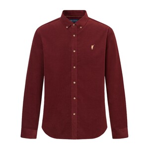 
POLOWALK men's long-sleeved shirt 2026 spring new business casual corduroy cotton shirt men's