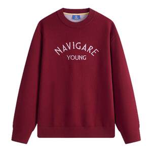 
NAVIGARE Italian small sailing casual round neck knitted sweater men's trendy letter top pullover cardigan