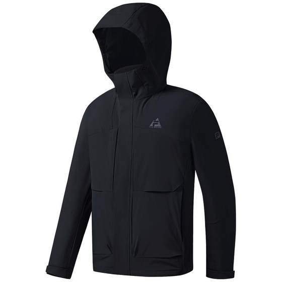 
FILA official men's top two-piece set 25 new winter outdoor sports basic hooded fleece three-in-one jacket