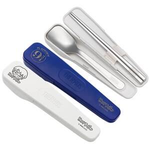 
Thermos flagship store stainless steel portable children's tableware baby spoon and chopsticks combination set 316L material