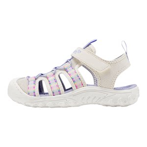 Skechers Skechers girls early autumn new small armor outdoor beach anti-collision toe sandals 303353L
