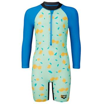 Arena boys, girls, children's conjoined swimsuit sunscreen
