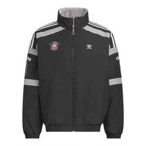 
adidas Adidas Clover Winter Men's Reversible Jacket Sports Casual Cotton Jacket KC0093