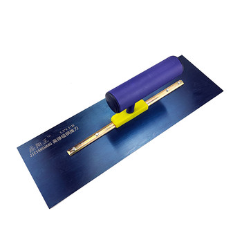 Painter's Blue Steel Trowel Nailless Plastic Handle Dust Knife