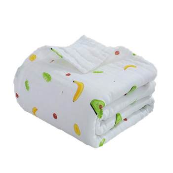 Baby and child bath towel absorbent cotton throw blanket super soft