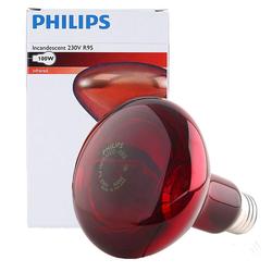 Philips Infračervená Fyzioterapeutická žárovka Fyzioterapeutická Magická Lampa Pečící Lampa Elektrická 150w25w Domácí Kosmetický Salon Fyzioterapeutická Lampa