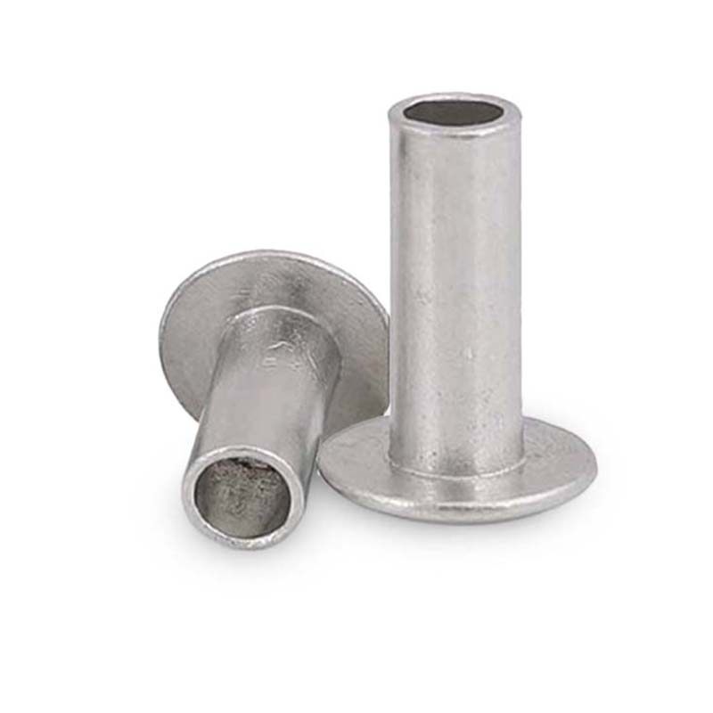 Ouxiang Aluminum Rivets - Large Flat Head, Semi-Hollow
