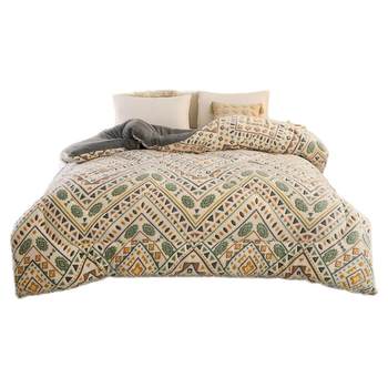 Winter thickened lamb cashmere quilt can not lose hair on both sides
