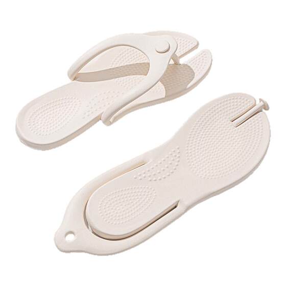 
Women's travel slippers foldable hotel portable travel bathroom non-slip swimming bath disposable sandals flip-flops