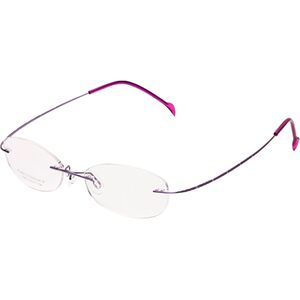 
HelenTory titanium super elastic rimless pure titanium glasses frame myopia glasses frame men and women 9 grams