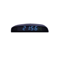 Car-mounted Always-on Luminous Clock Car Led Electronic Watch Original Car Timetable Thermometer Usb Powered For Home And Car Use