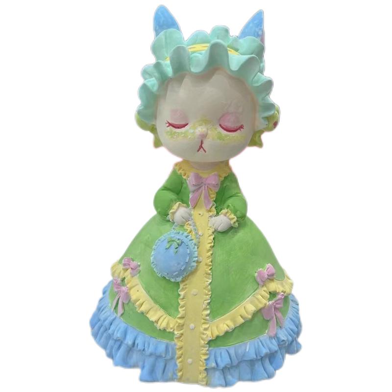 Sophie Rabbit Sophie rabbit princess მინანქრის თოჯინა - diy piggy bank coloring doll