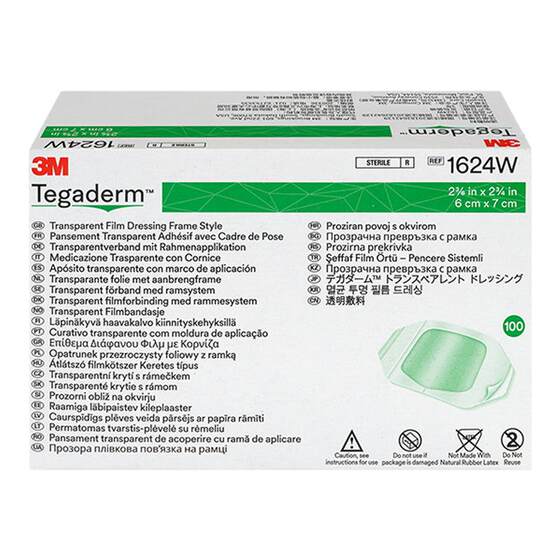 
3M wound waterproof patch, medical sterile dressing, transparent bathing large band-aid 1624 swimming protective patch