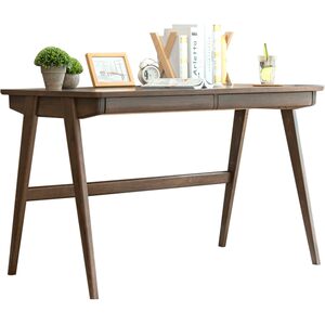 
Youmu furniture pure solid wood desk 1 meter North American oak desk writing desk computer desk 1.2 meter Nordic simple