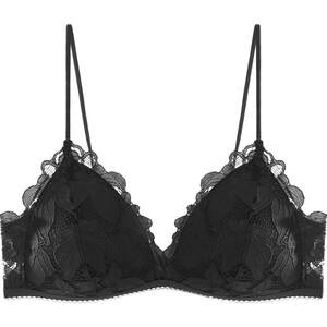 
Underwear Women's Thin White Lace Wireless French Triangular Cup Thin Shoulders Small Breast Push Up Bra Summer Set