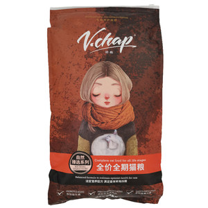 
Vchap Nature Selection Weight Loss Cat Food 10kg Fresh Meat Chicken Kitten Adult Cat Main Food Probiotic Nutrition