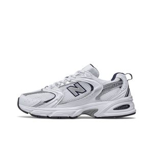 
New Balance 530 series, lightweight and wear-resistant, fashionable sports and casual running shoes, silver MR530SG