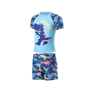 
Yimeishan children's split short-sleeved swimsuit