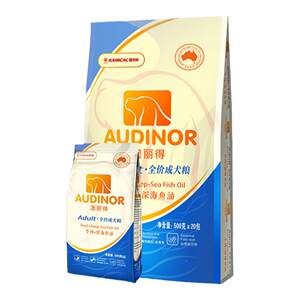 
Remigao flagship store Aolid adult dog universal dog food 40*0.5kg pack small, medium and large dog beef chicken staple food