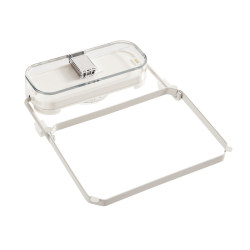 Kitchen sink filter rack anti-clogging drain rack
